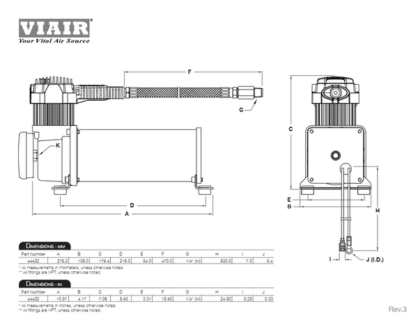 VIAIR Air Compressor (MPN: AC-444K)