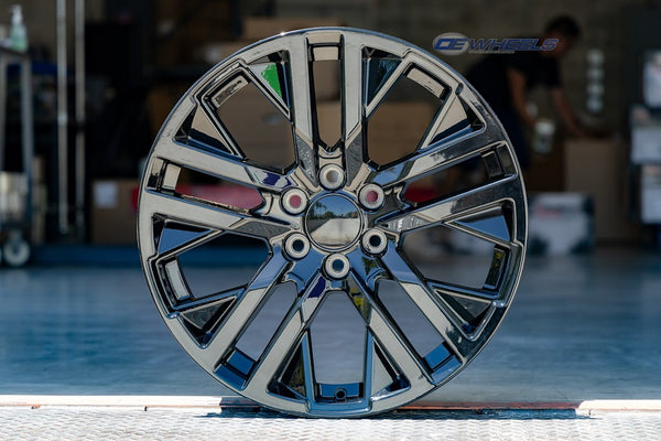 OE Wheels CV38 22 Inch Gloss Black Wheel (MPN: CV38-22090-6550-28B)