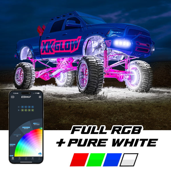 XKmax LED Rock Light Kit (MPN: MX-ROCK-STA)