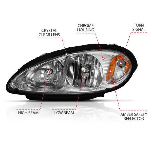 ANZO USA Headlight Assembly (MPN: 111472)