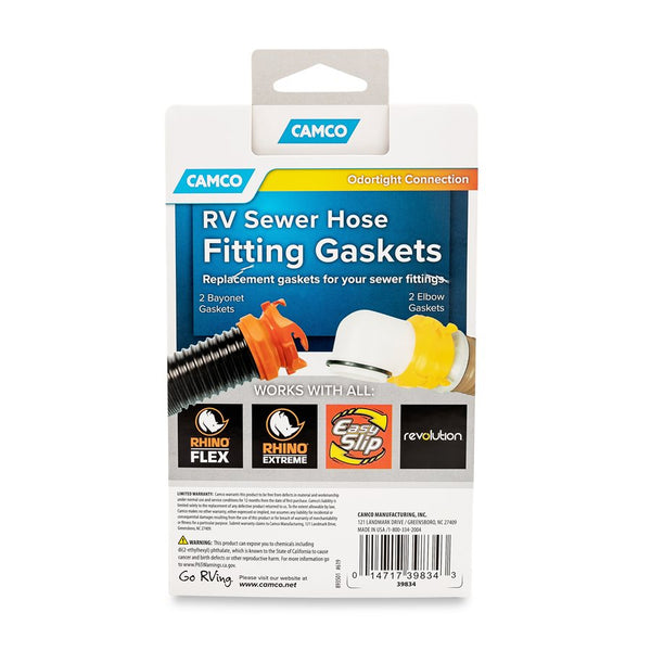 Camco Sewer Hose Connector Gasket (MPN: 39834)