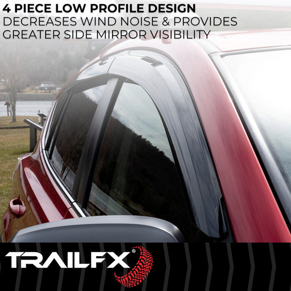 TrailFX Low Profile Window Vents (MPN: 4116H)