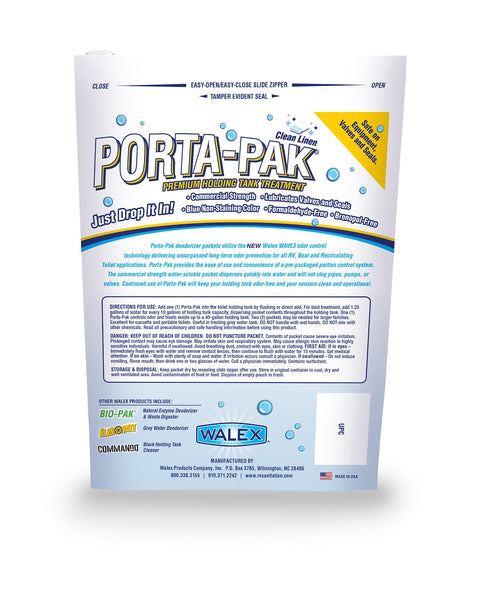 Walex Porta-Pak Waste Treatment (MPN: PPRV10CLEANCA)