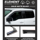 Putco Rainguard Element Low Profile Visors (MPN: 680244)
