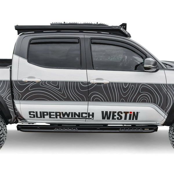 Westin XTS Rock Sliders With Step Plate (MPN: 42-14205)