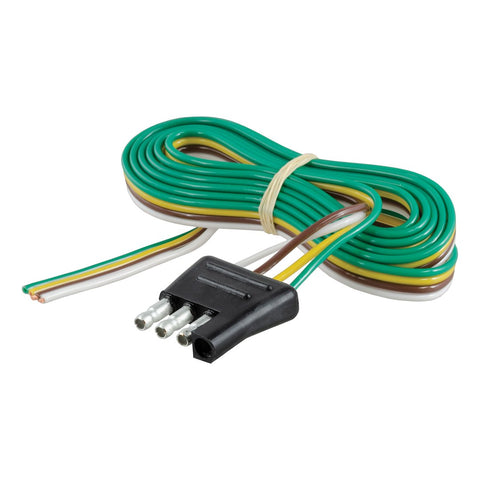 Curt 4-Way Flat Trailer Wiring Connector (MPN: 58032)