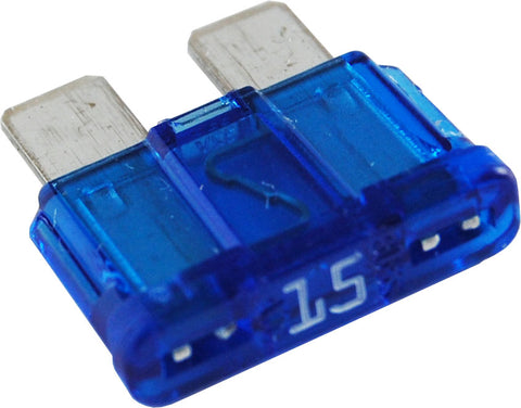 Blue Sea Blade Fuse 15 Amps 32 Volts DC (MPN: 5242-BSS)