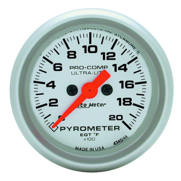 AutoMeter Gauge Pyrometer Ultra-Lite (MPN: 4345)