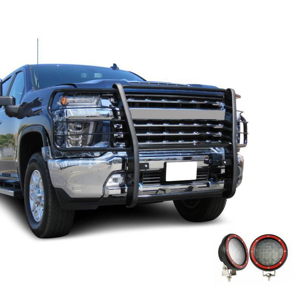 Black Horse Grille Guard Kit (MPN: 17GT30MA-PLFR)