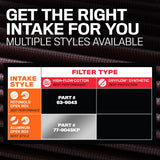 K&N Cold Air Intake System (MPN: 77-9043KP)