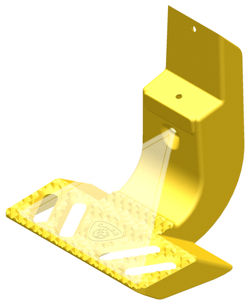 Carr Truck Step Flat Step XP7 Yellow (MPN: 140207-1)