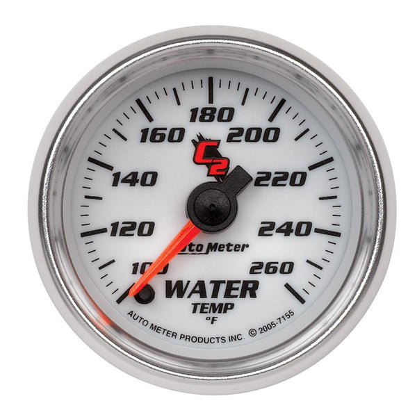 AutoMeter Full Sweep Electric Water Temperature Gauge (MPN: 7155)