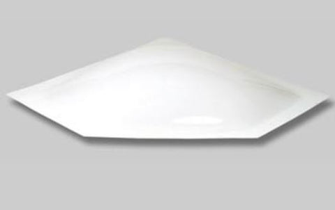Skylight for RVs - 5 Inch High Bubble Dome (MPN: NSL3013W)