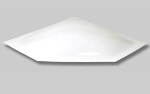 Skylight for RVs - 5 Inch High Bubble Dome (MPN: NSL3013W)