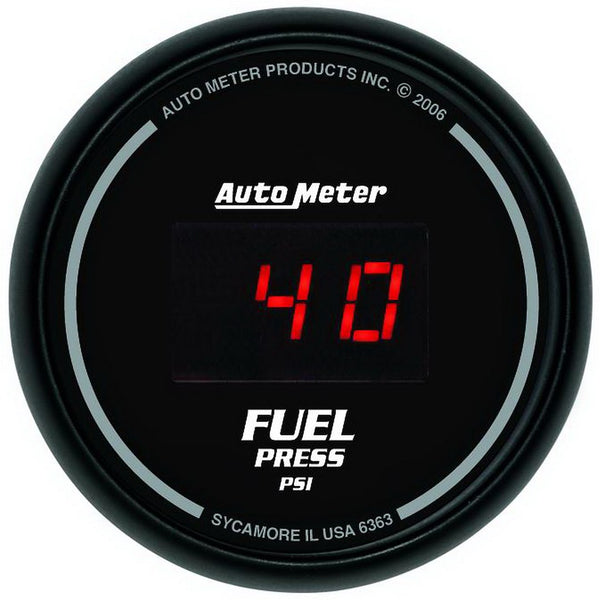 AutoMeter Digital Fuel Pressure Gauge (MPN: 6363)