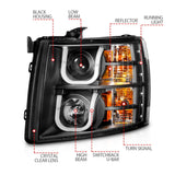 AnzoUSA Headlight Assembly With LED Halo (MPN: 111384)