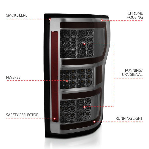 AnzoUSA LED Tail Light Assembly (MPN: 321339)