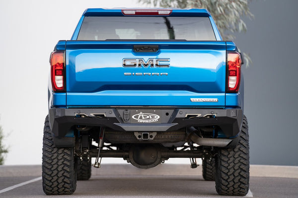 Black Label Rear Bumper for Chevy/GMC 1500 (MPN: R14020NA0103)