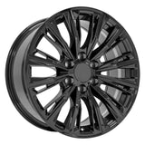 OE Wheels CA93 Gloss Black Wheel (MPN: CA93-20090-6550-28B)