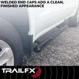 TrailFX Nerf Bar 4 Inch Oval Tube Side Steps (MPN: A1541B)