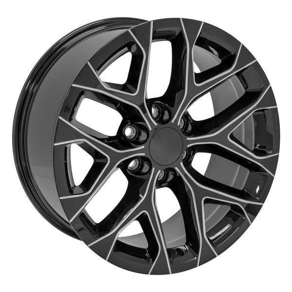 OE Wheels CV98B 20 Inch Aluminum Wheel (MPN: CV98B-20090-6550-24BM)