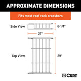 CURT Roof Basket Extension (MPN: 18117)