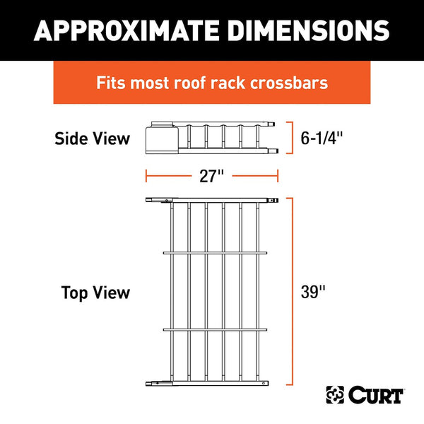 CURT Roof Basket Extension (MPN: 18117)