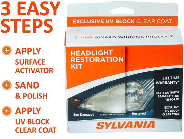 Sylvania Headlight Restoration Kit (MPN: HRK.BX)