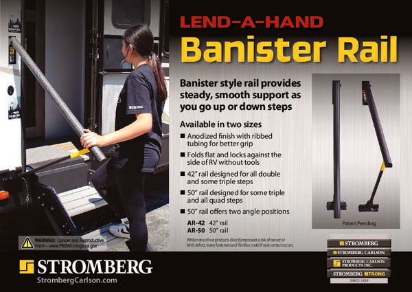 Stromberg Carlson Entry Step Hand Rail (MPN: AR-42)