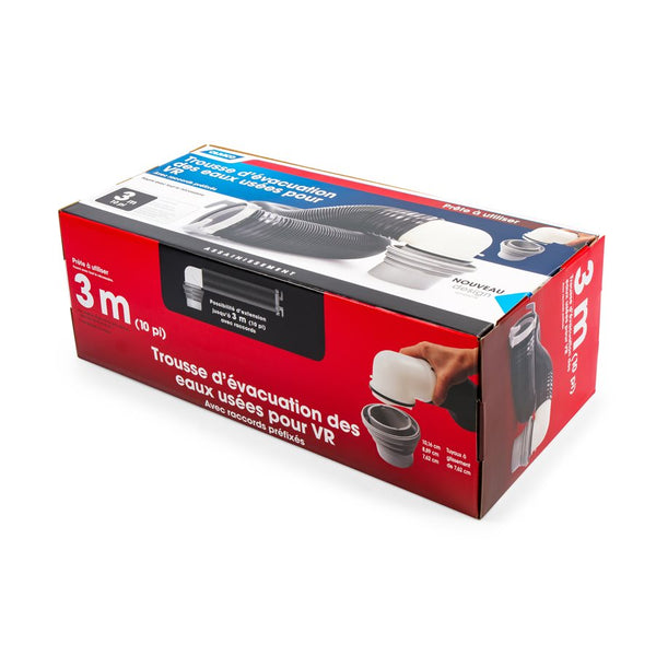 Camco 10 Foot RV Sewer Hose Kit (MPN: 39551)