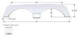 Icon Fender Skirt for Tandem Axle RVs (MPN: 15808)