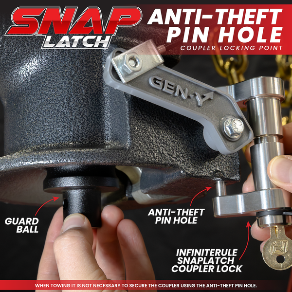 Gen-Y Hitch Gooseneck Trailer Coupler Lock (MPN: GH-103914)