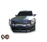 Black Horse Grille Guard Kit (MPN: 17KI01MA-PLFR)