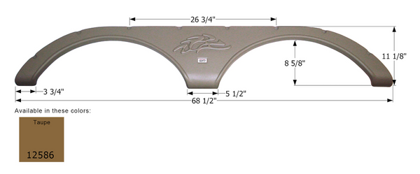 Icon Fender Skirt (MPN: 12586)