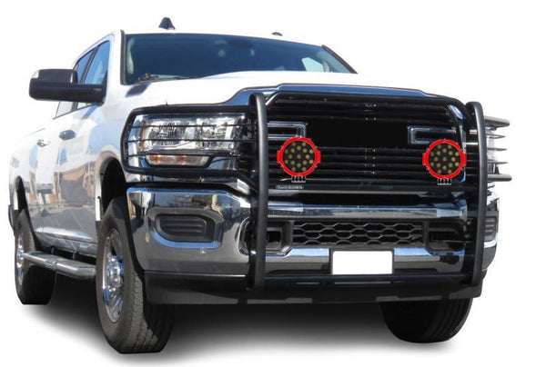 Black Horse Grille Guard Kit (MPN: 17DG113MA-PLR)