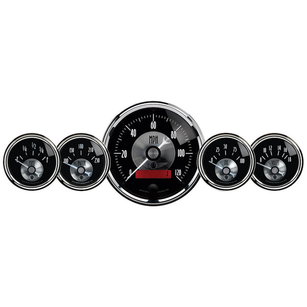 AutoMeter Prestige Black Diamond Gauge Set (MPN: 2001)