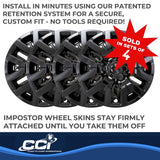 Coast To Coast Impostor Wheel Skin (MPN: IWCIMP504BLK)