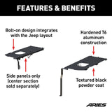 Aries Jeep Security Cargo Lid (MPN: ALC25001-01)