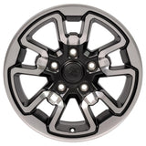OE Wheels DG55 Aluminum Wheel (MPN: DG55-17080-5550-18PB1)