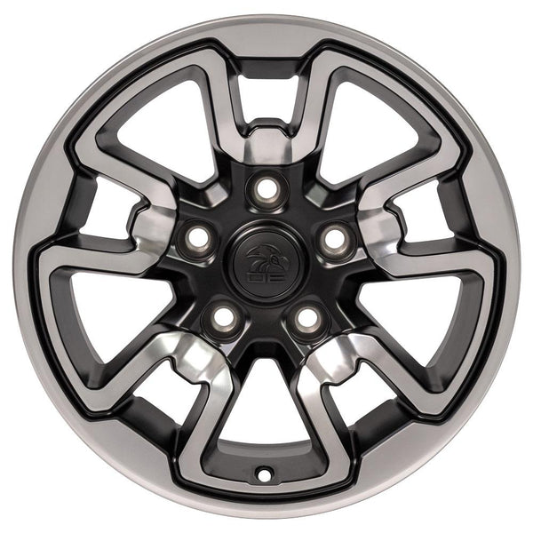 OE Wheels DG55 Aluminum Wheel (MPN: DG55-17080-5550-18PB1)