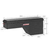 Weather Guard Aluminum Wheel Well Tool Box (MPN: 173-5-01)