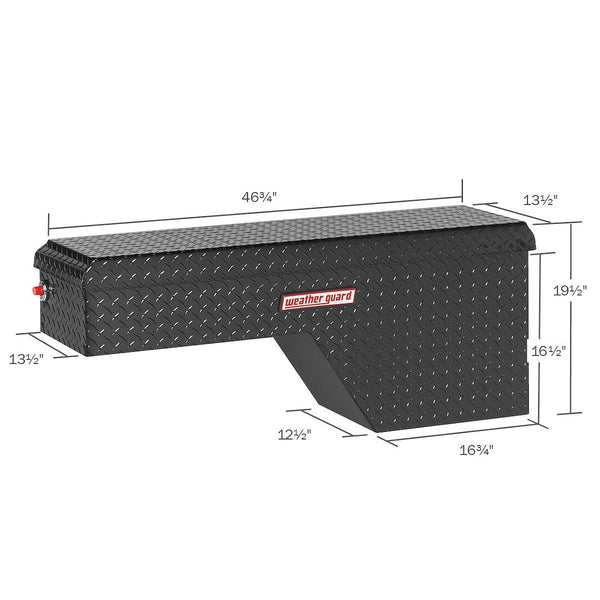 Weather Guard Aluminum Wheel Well Tool Box (MPN: 173-5-01)