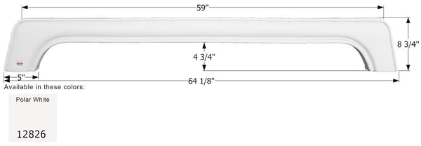 Icon Fender Skirt for Tandem Axle RVs (MPN: 12826)