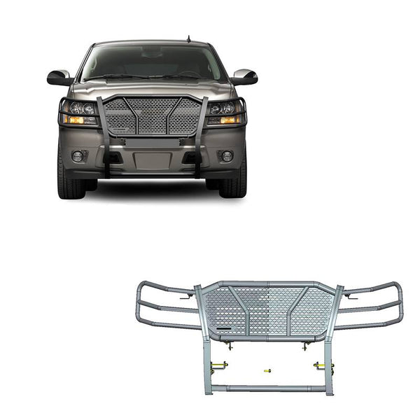 Black Horse Off Road Grille Guard (MPN: RU-CHTA07-B)