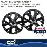 Coast To Coast 16 Inch Wheel Cover Set (MPN: IWC53316BLK)
