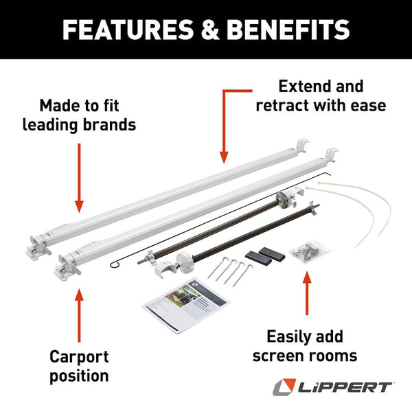 Lippert Components Solera Classic Awning Arm (MPN: 434718)