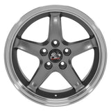 OE Wheels FR04B 17 Inch Wheel (MPN: FR04B-D17090-5450-24GM)