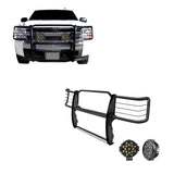 Black Horse Grille Guard Kit (MPN: 17GT27MA-PLB)