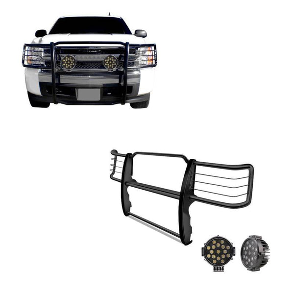 Black Horse Grille Guard Kit (MPN: 17GT27MA-PLB)