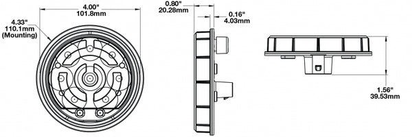 J.W. Speaker LED Tail Light Assembly (MPN: 0347861)